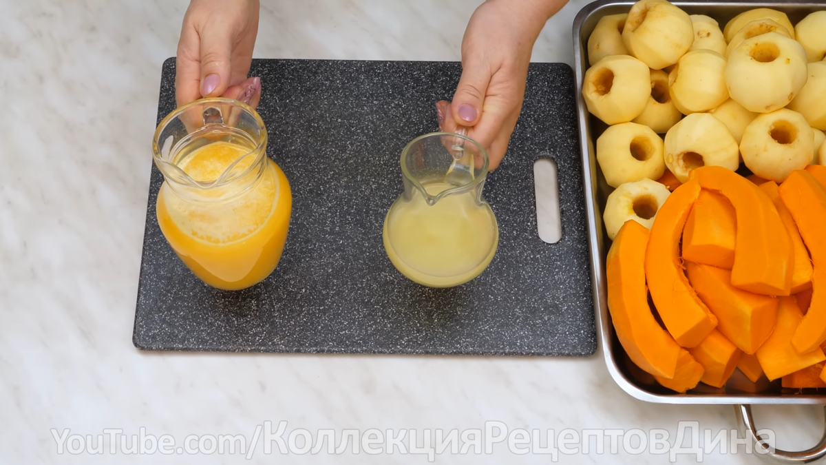 Тыквенный сок с апельсином на зиму: рецепт - Лайфхакер