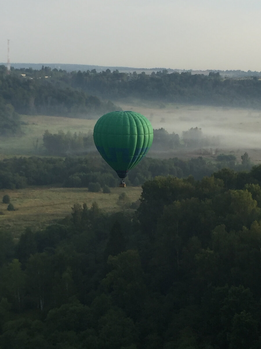 Мы вылетали на рассвете. Фото автора