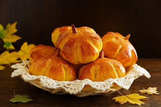 Тыквенные булочки 
