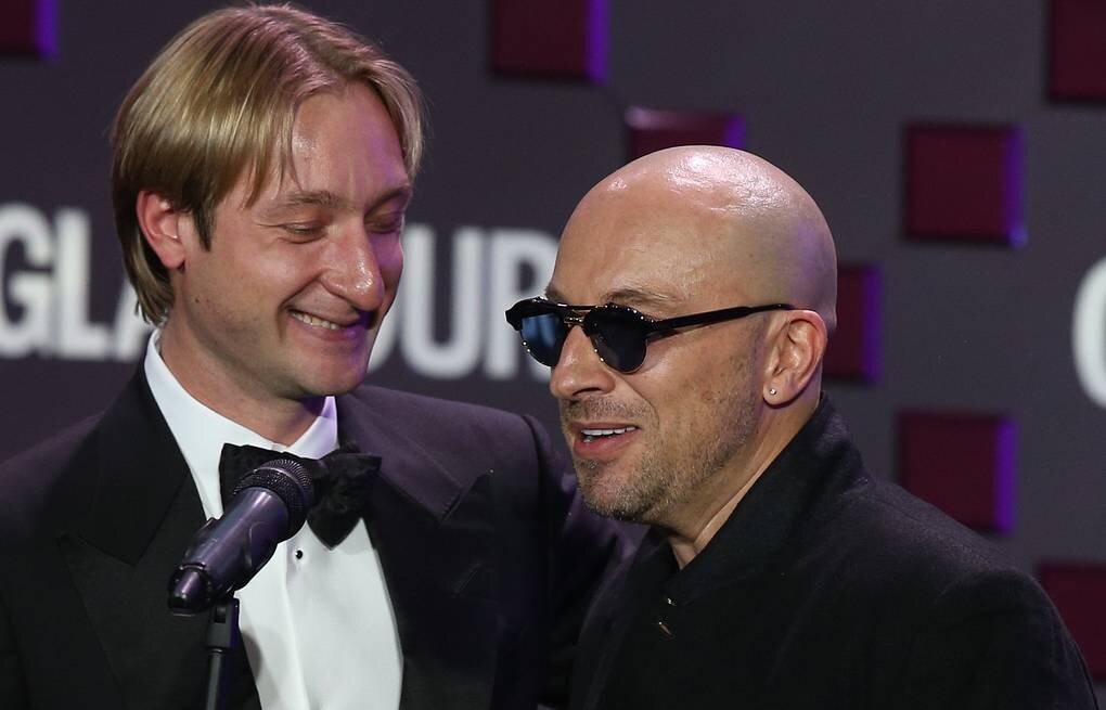 Евгений Плющенко и Дмитрий Нагиев. Источник фото: tass.ru