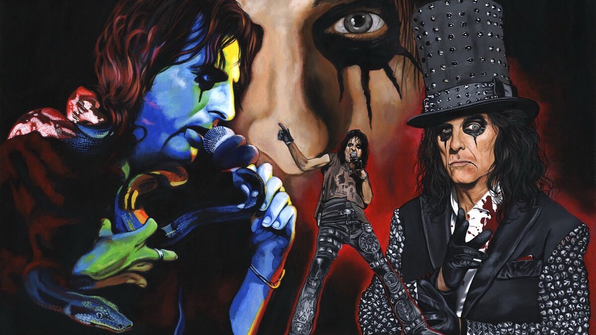 Alice Cooper. Фотоколлаж взят из открытых источников интернета