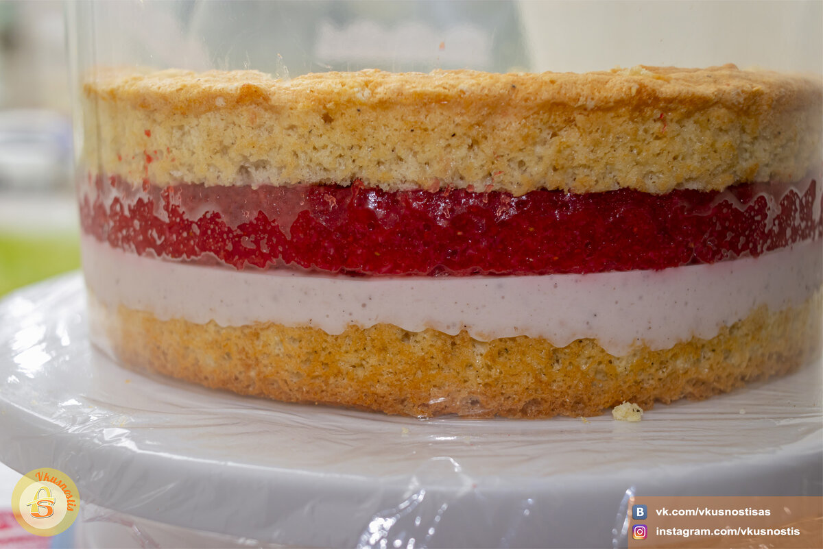 Собираем торт.