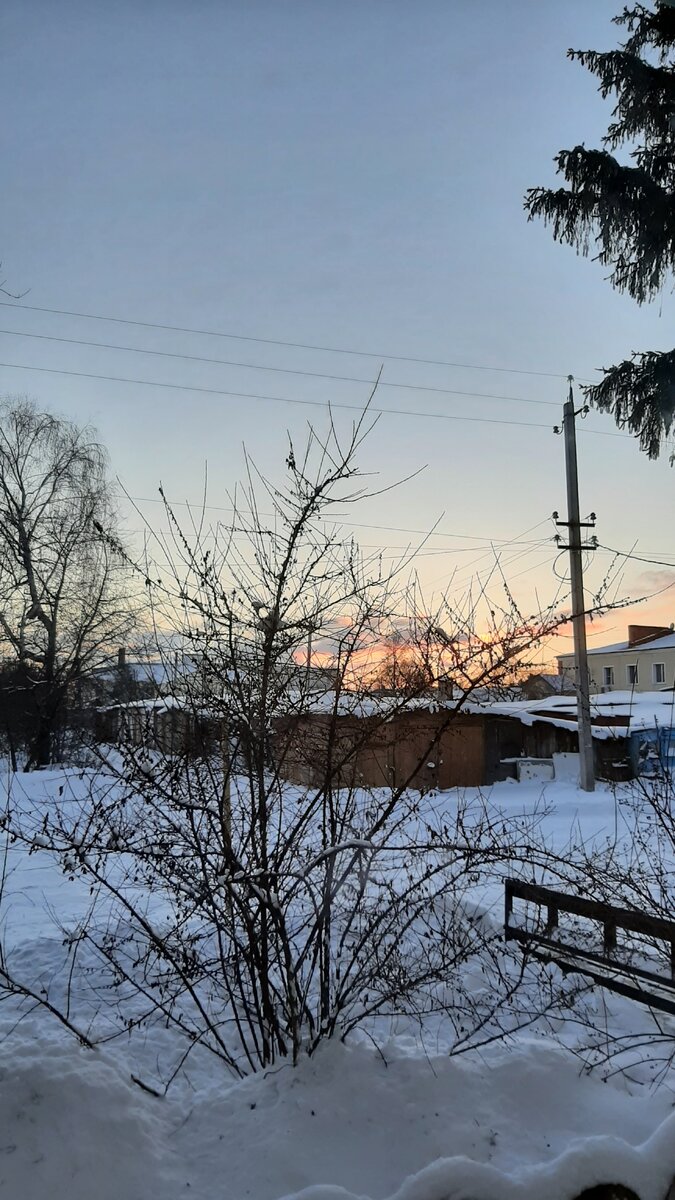 Закат хороший был...