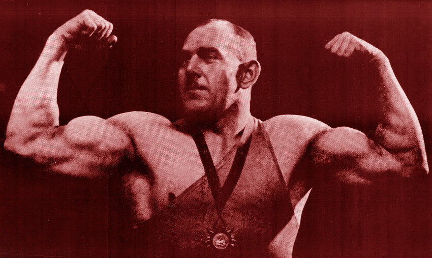 Спортсмен силач