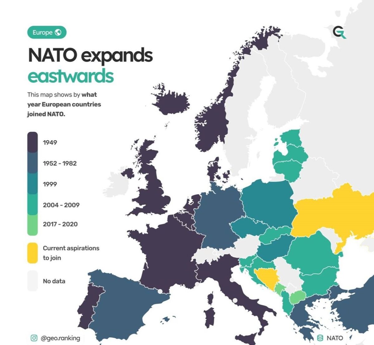 Расширение нато на восток по годам. Расширение НАТО на Восток. Расширение НАТО по годам на карте. Будущее расширение НАТО.