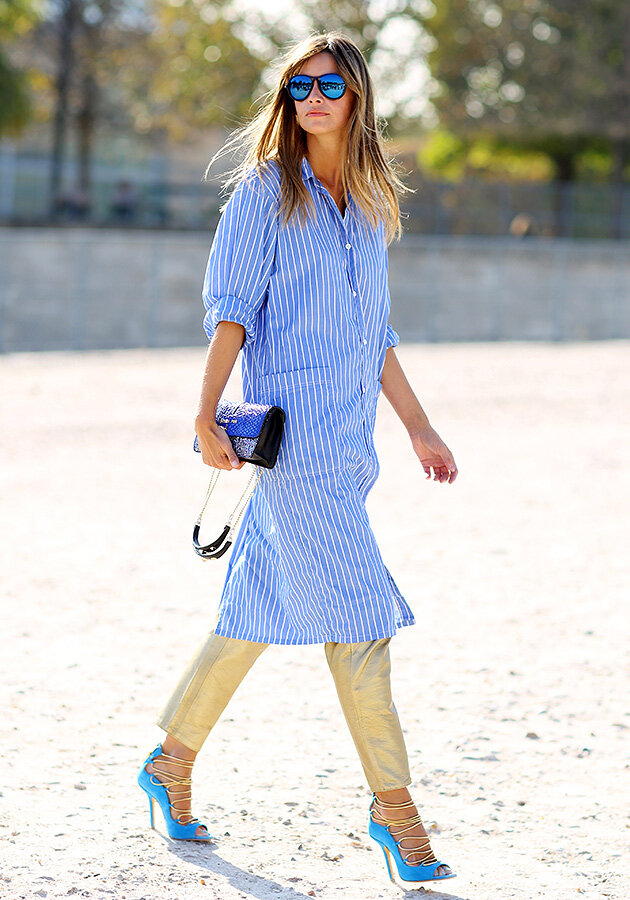 Мода Streetstyle осваивает универсальную комбинацию