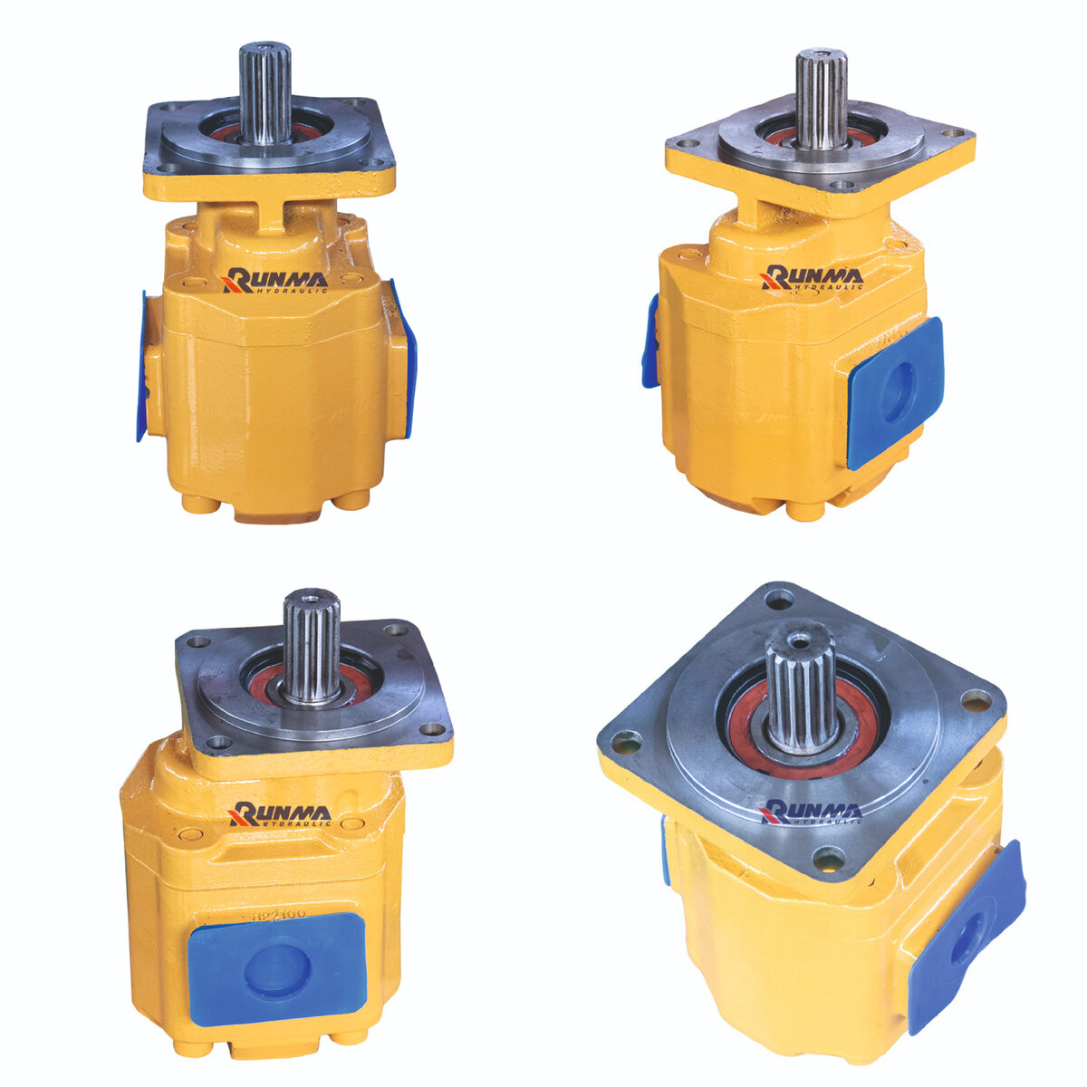 Насос гидравлический шестеренчатый JPH2100 (14 зубьев) устанавливается на погрузчики XCMG, SDLG, LONKING (LongGong), SEM, LiuGong, Foton