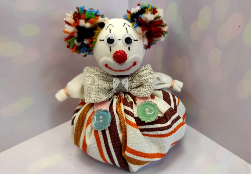 Мягкая игрушка «Клоун» В купить в интернет-магазине Miramida