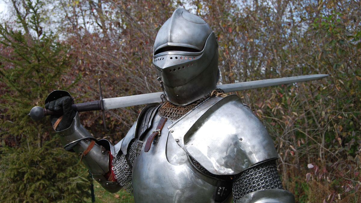 Рыцарь, кон. XIV нач. XV вв.