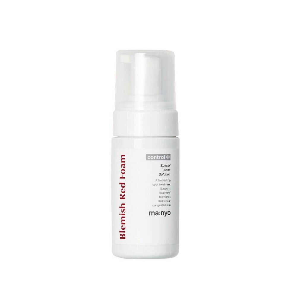 Очищающая пенка от черных точек и воспалений для проблемной кожи Manyo Blemish Red Foam