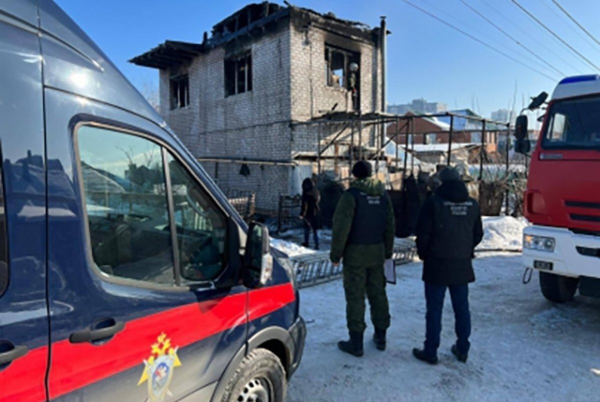    В Самаре завели уголовное дело о смерти 2 человек в результате пожара