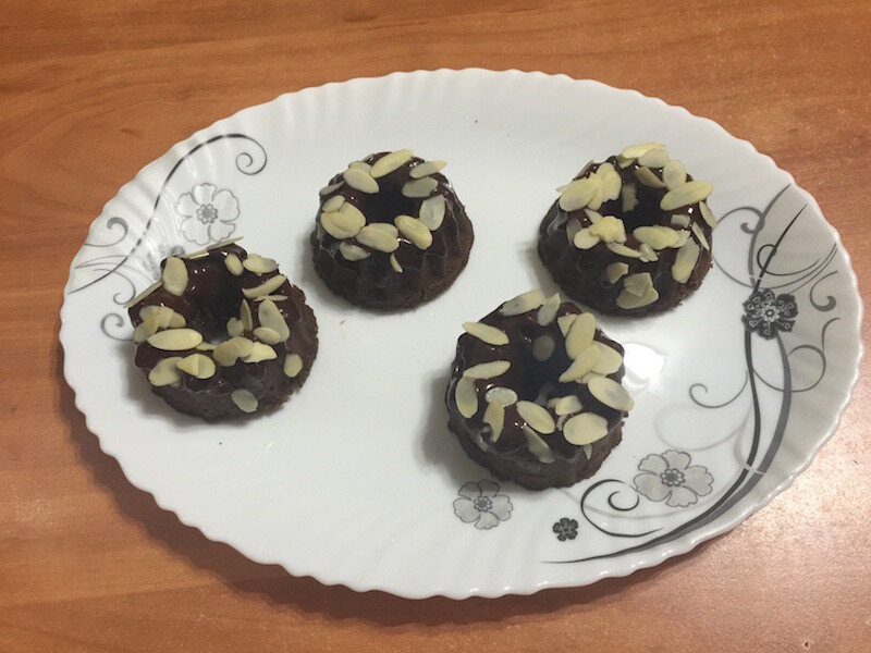 Японские шоколадные пончики