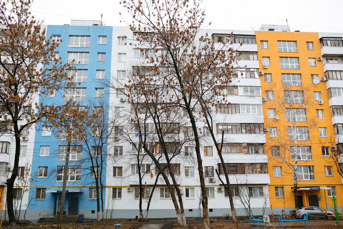 Здесь и далее — фото панельного дома в Тринадцатом микрорайоне на проспекте Кирова