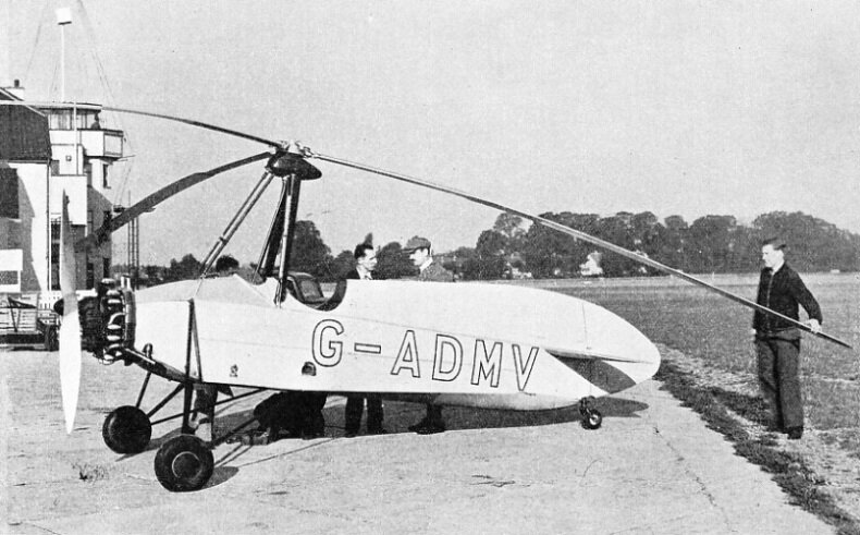 A.R.III Gyroplane. Фото: книга Wonders of World Aviation