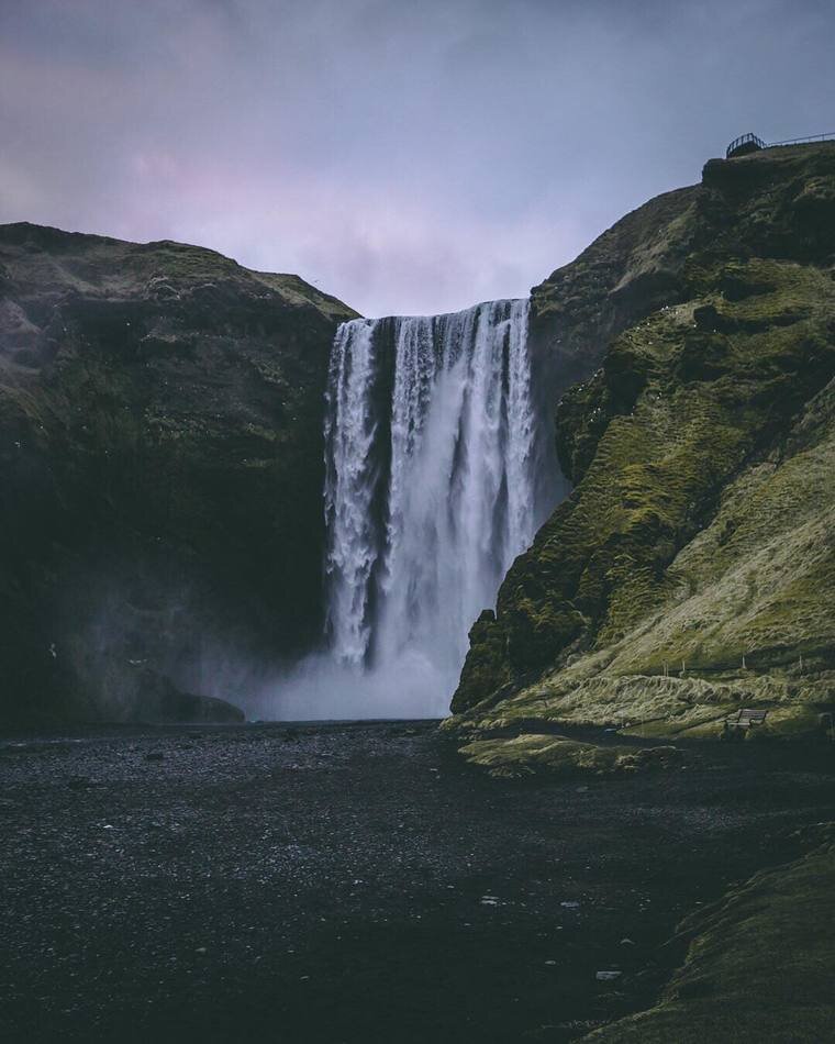 Iceland Фьорд