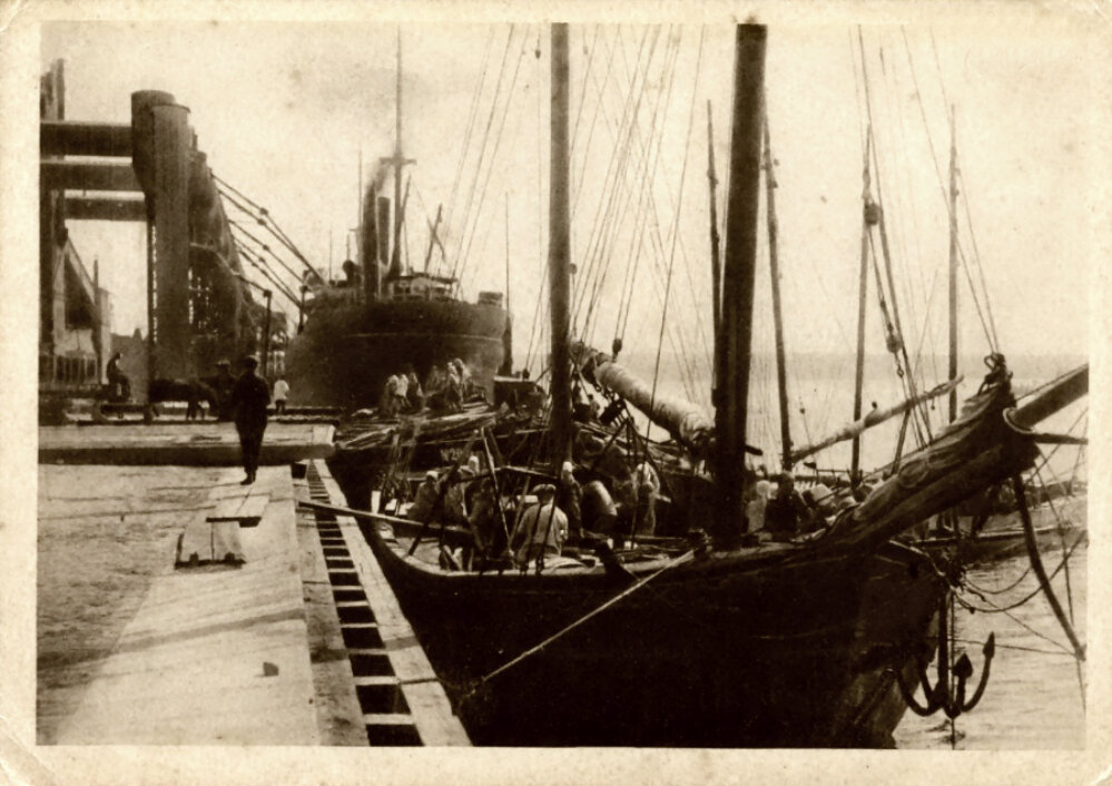 Порт в Николаеве. 1931 г.