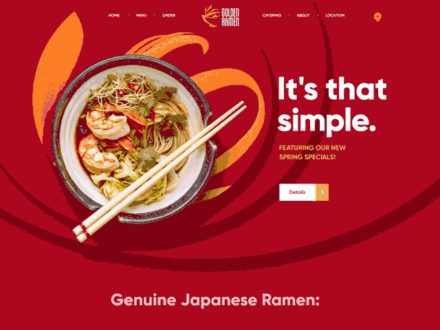 Golden Ramen by Mike | Creative Mints