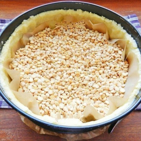 Пирог с малиной из песочного теста: пошаговый рецепт с фото