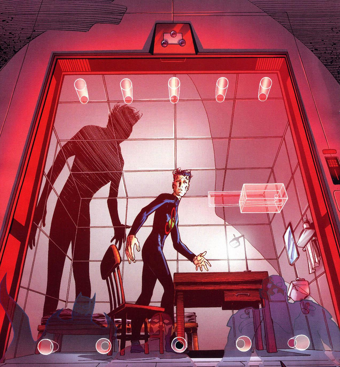 Арка Flashpoint: Томас Уэйн, Киборг и Флеш находят Супермена, никогда не видевшего солнца.