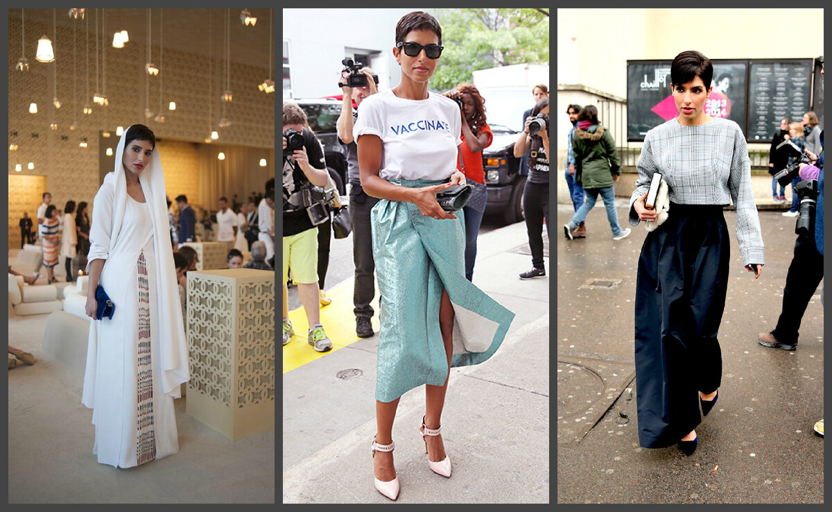 Обратите внимание, как необычно выглядит крайняя комбинация. Какой акцент на талию и эффект хрупкости