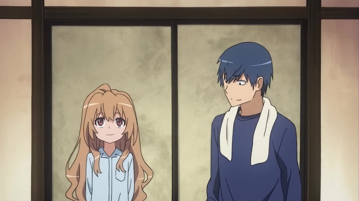 Тайга Айсака и Рюдзи Такасу. Аниме «Торадора».