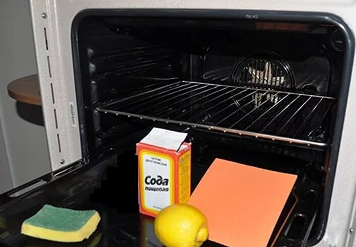 Моем духовой шкаф