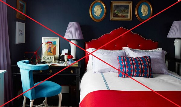 5 классических ошибок, совершаемых при покраске стен спальни. И их решения