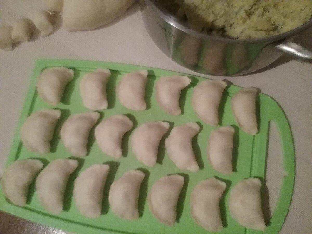 Вареники с картошкой