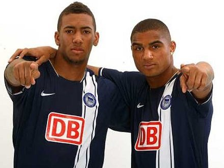 фото взято с сайта Sports.ru братья Боатенг в составе "Герты"