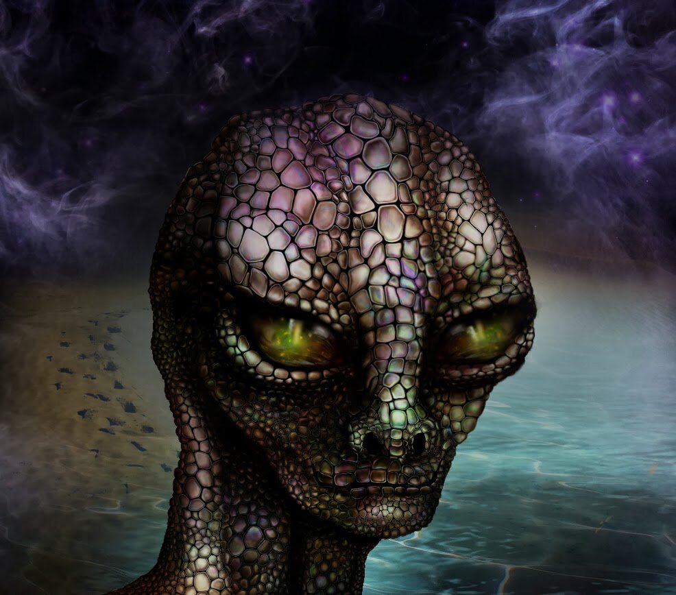 обычный такой злобный рептилоид