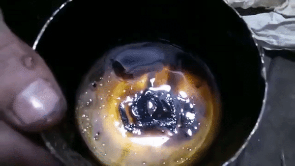 Результат работы магнита