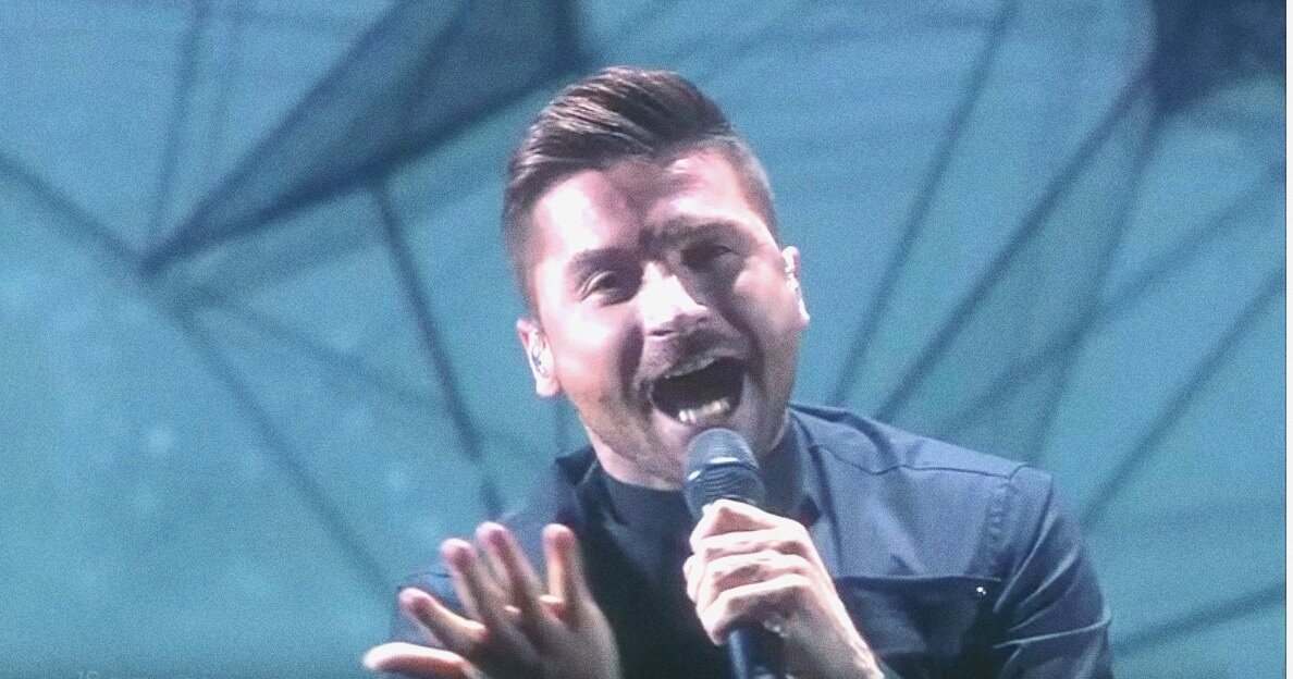 Сергей Лазарев | Кадр из трансляции конкурса "Евровидение"