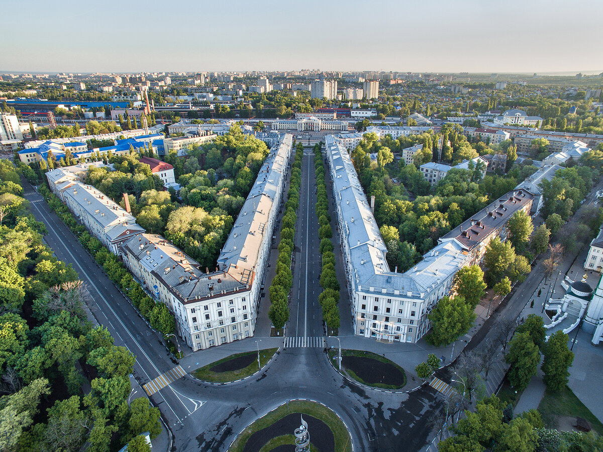 Воронеж вид сверху