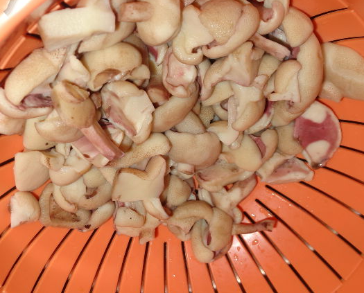 чищеные грибы