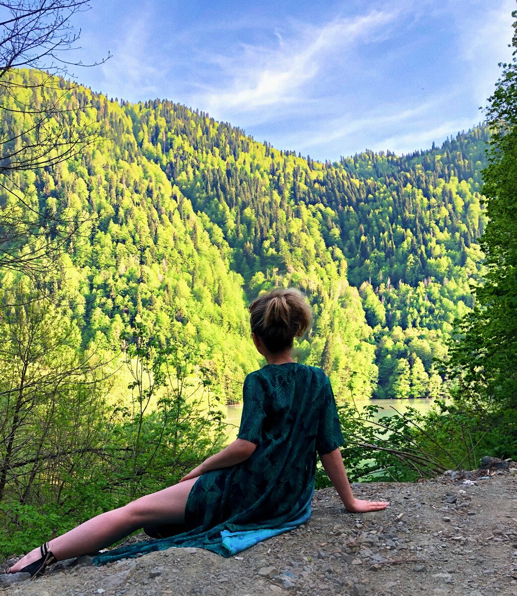 Озеро Рица, Абхазия 2019