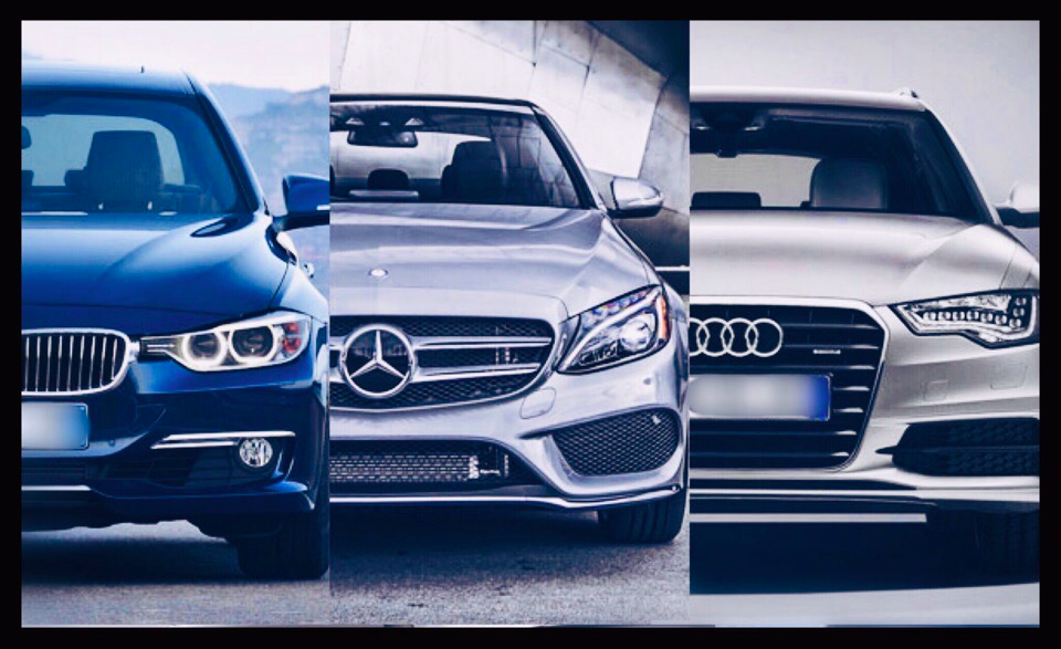 BMW, AUDI, Mercedes-Benz авто-топы