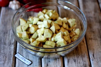 Нарзанные баклажаны