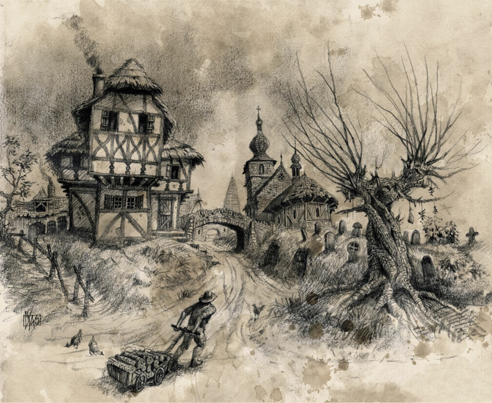 Мрачный и порой не всегда счастливый немецкий фольклор – основа всеми любимых сказок. 