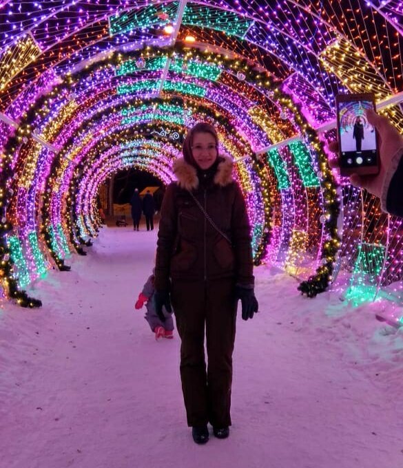Новый год в Измайловском парке.