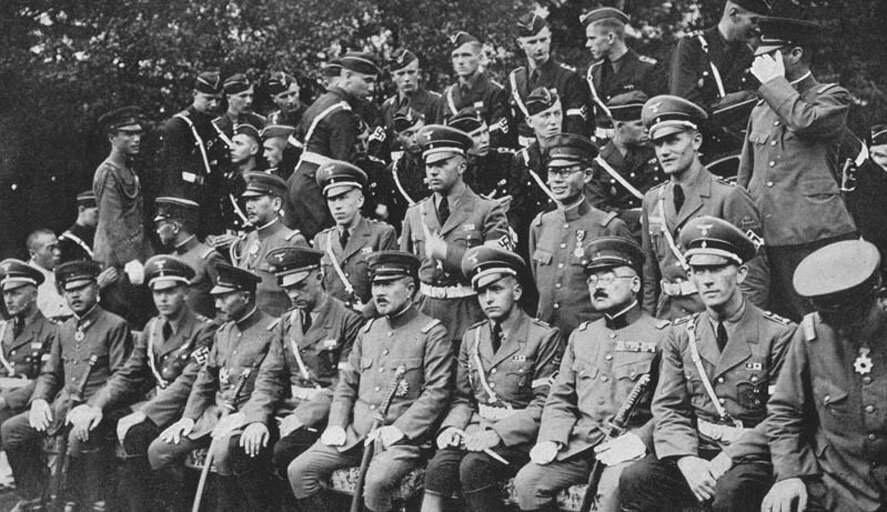 Делегация "Гитлерюгенда" в Японии. 1938 г.