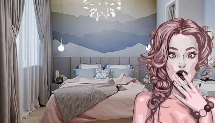 Вот это спальня! Хочу такую же!