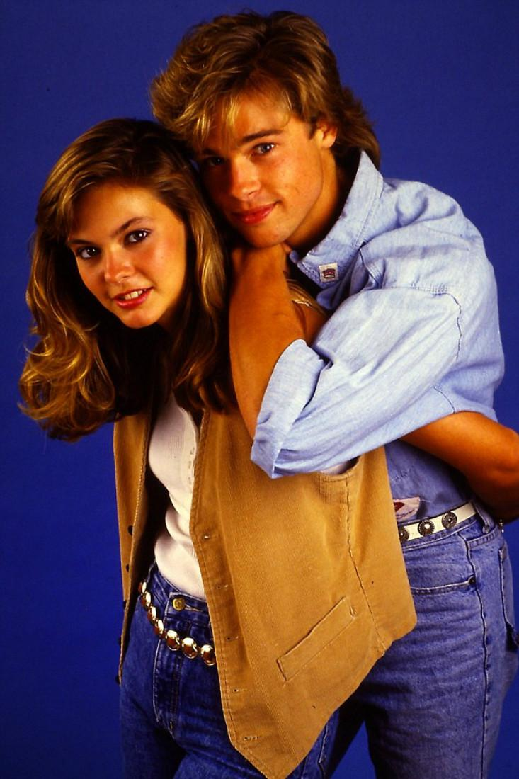 Брэд Питт в молодости 