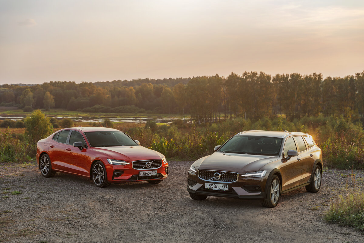 Новый седан Volvo S60 и универсал Volvo V60 Cross Country нового поколения