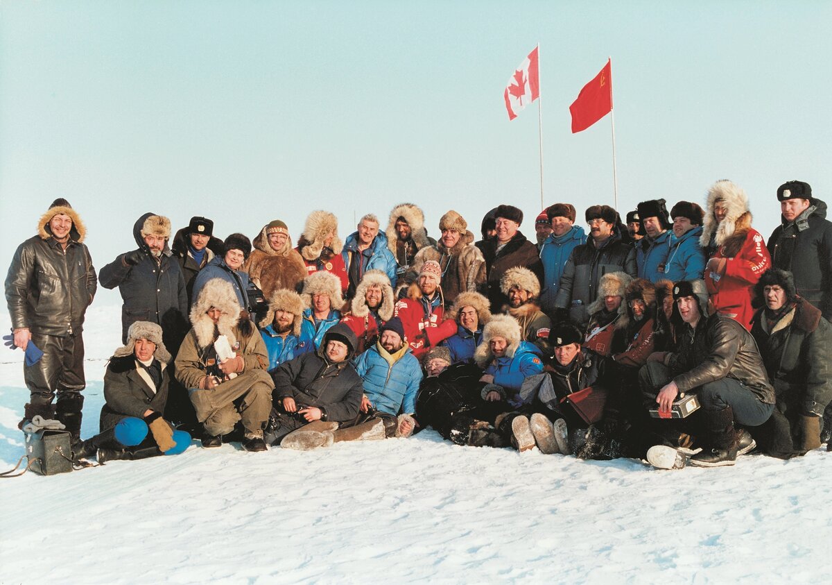 Экспедиции дмитрия шпаро. Чилингаров на Северном полюсе.