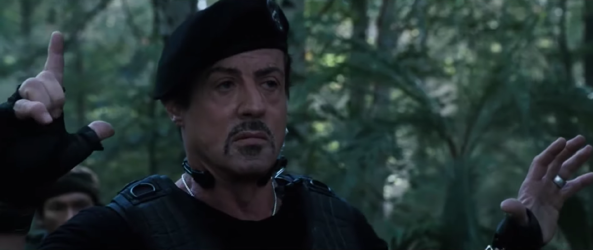 Сильвестр Сталлоне в фильме "Неудержимые 2", 2012 год.