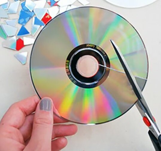 5 гениальных идей, что сделать с использованными CD-дисками