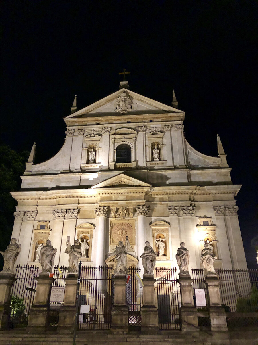 Ночной Краков 