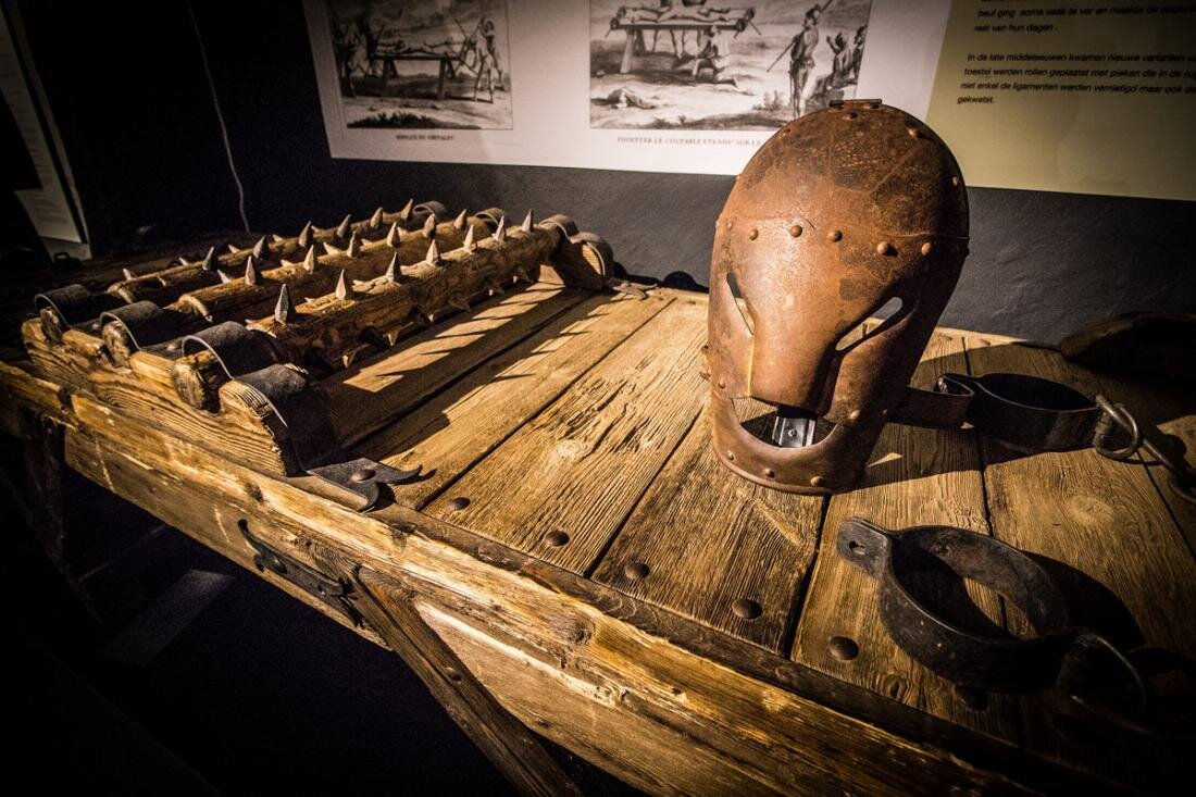 Музей пыток инквизиции.