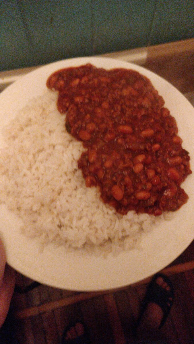 Чили кон карне с рисом