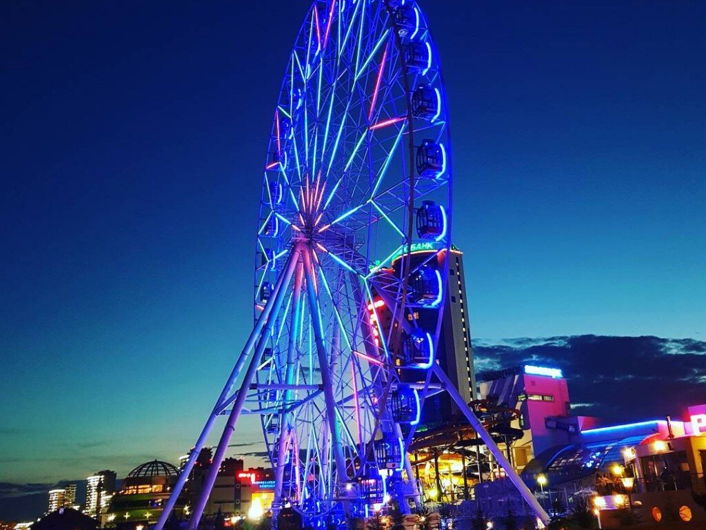 Колесо обозрения «Вокруг света». Фото из интернета